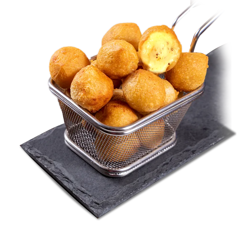 Porção de bolinho